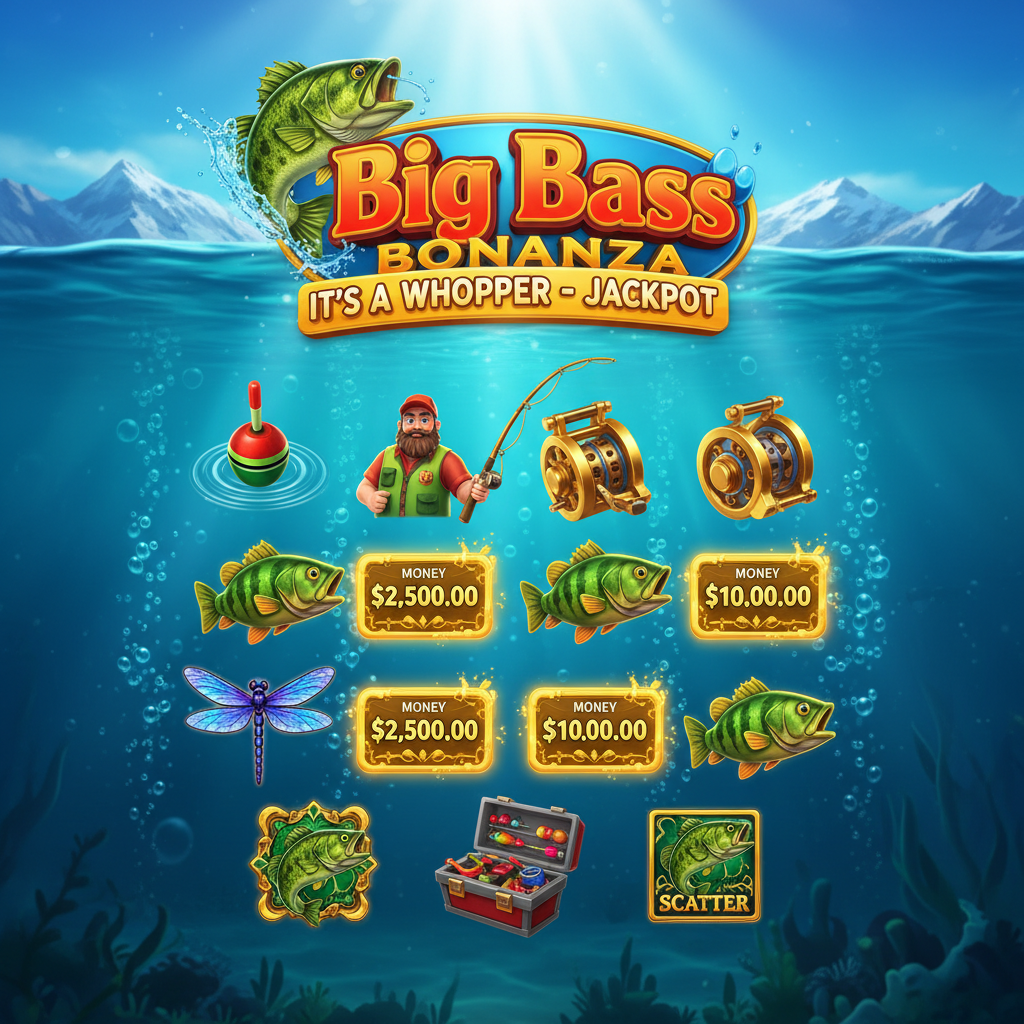 Big Bass It's a Whopper - Jackpot Bonanza